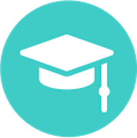 icon: graduation cap with tassel symbolizing education and earning