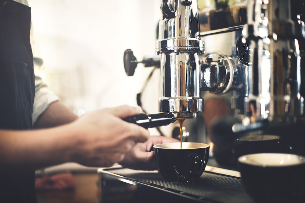 Barista Making Coffee