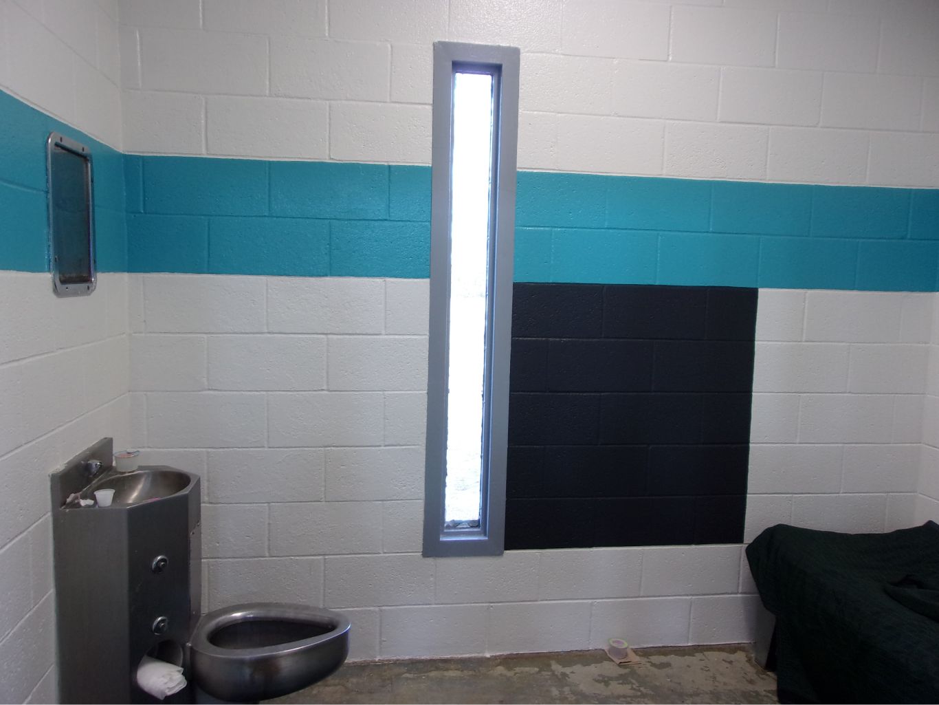 Another cell at Pitt JDC during DRNC's second monitoring visit, after improvements were made