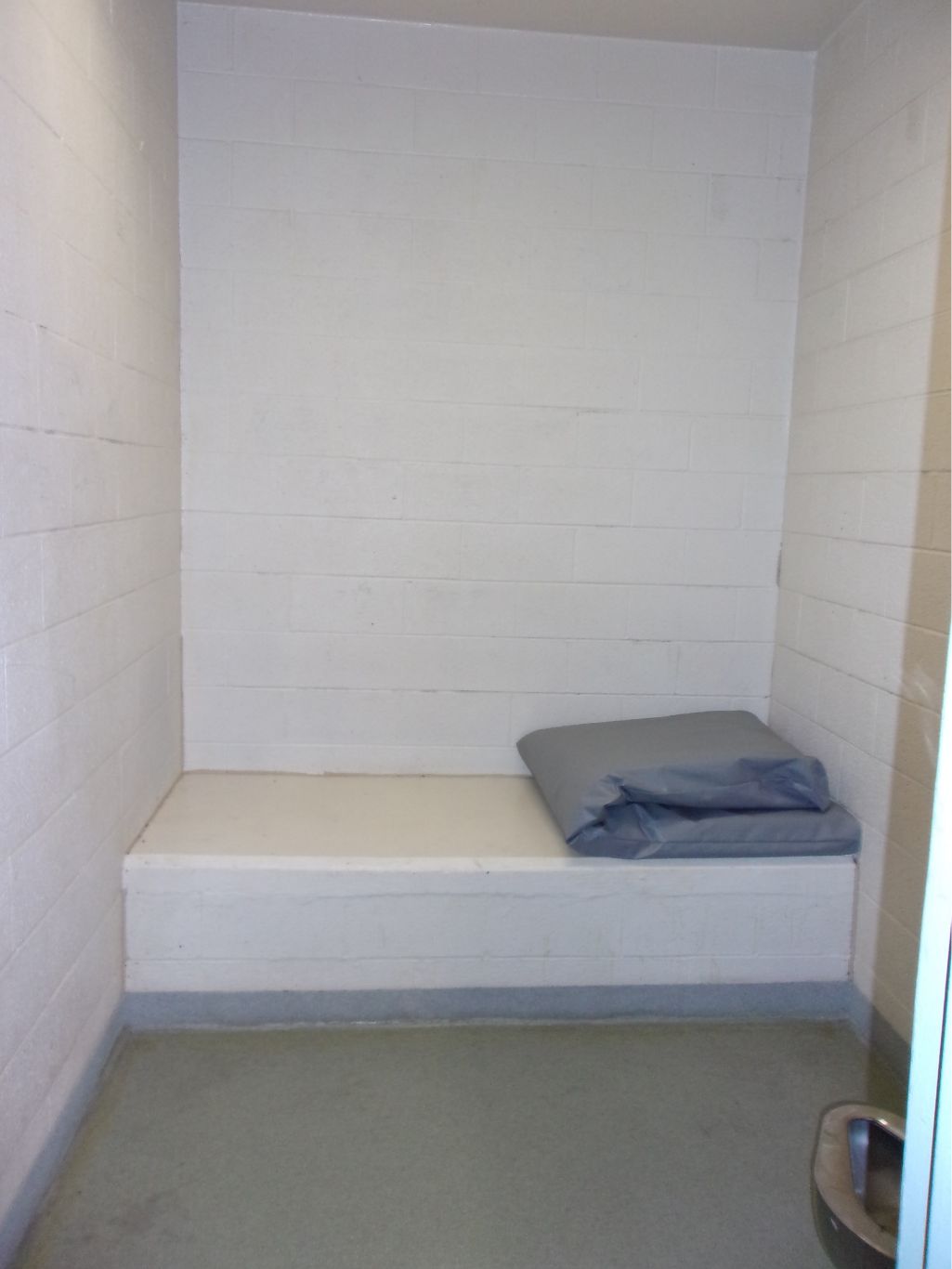 An empty cell at Guilford County JDC