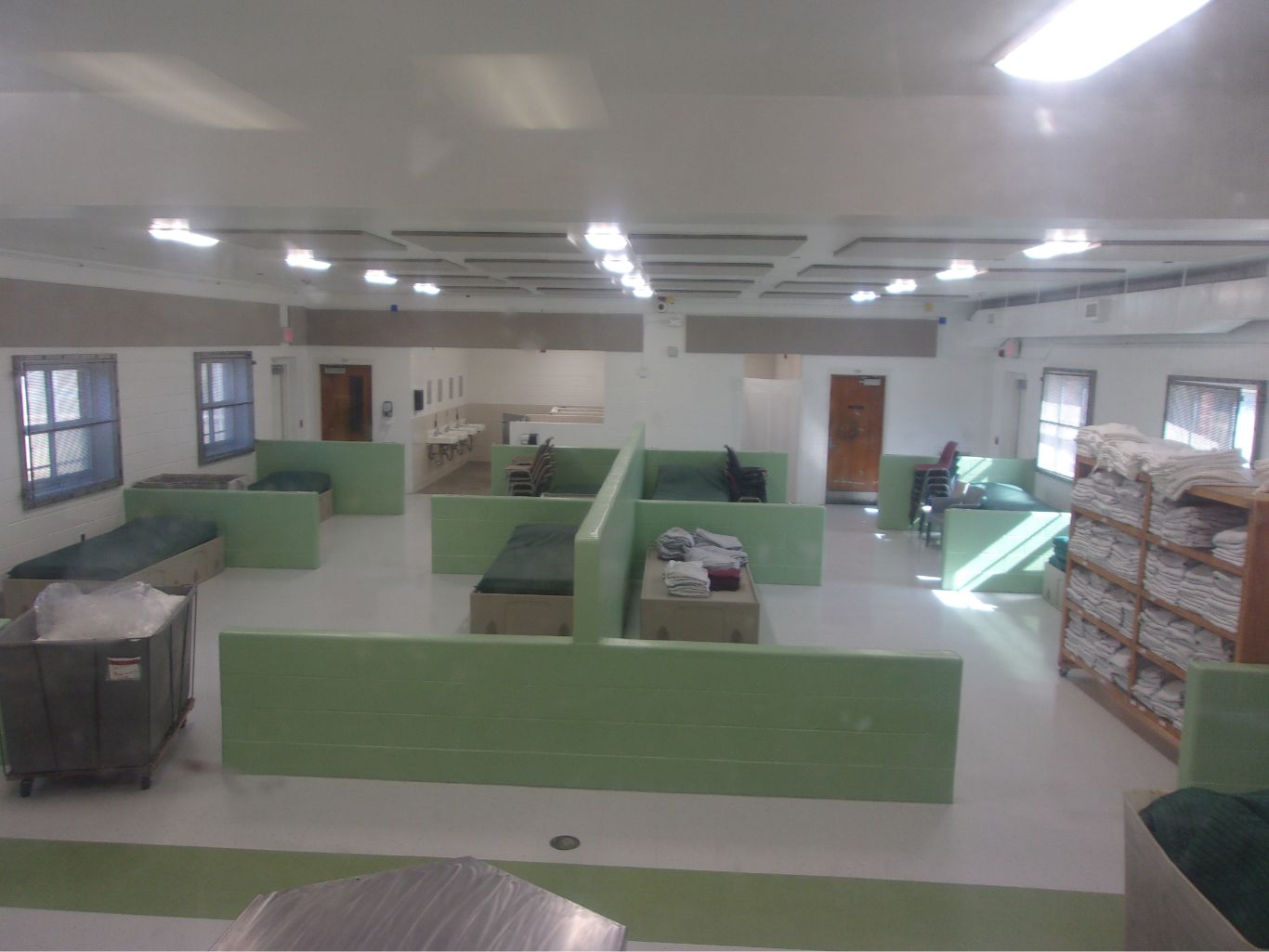 An empty pod at Richmond-Jenkins JDC