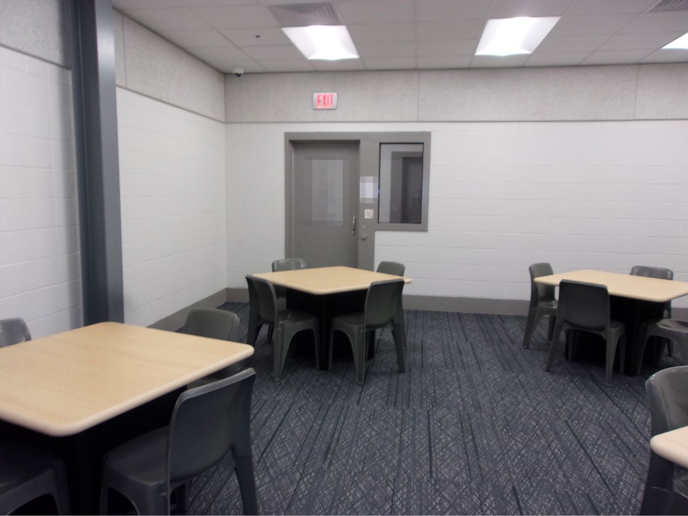 A visitation area at Durham County Youth Home