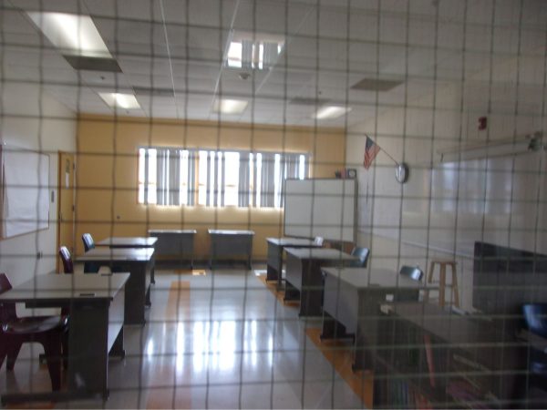 A classroom at Cabarrus JDC