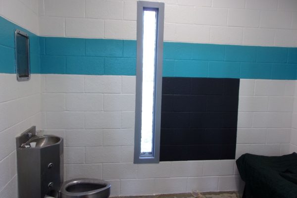 Another cell at Pitt JDC during DRNC's second monitoring visit, after improvements were made