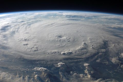 Hurricane Satellite image of a hurricane