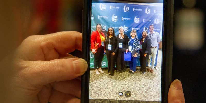 Photo of iphone and drnc team