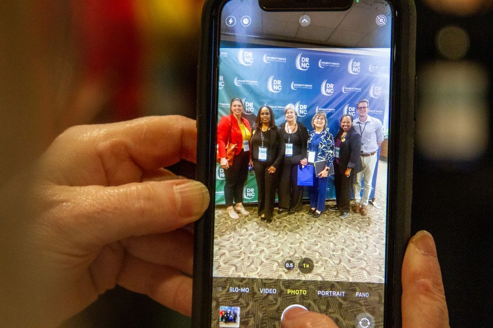 Photo of iphone and drnc team