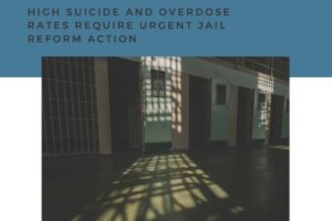 Cover of report on suicides in NC jails