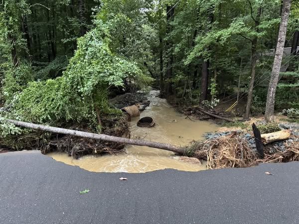Flooding in central nc