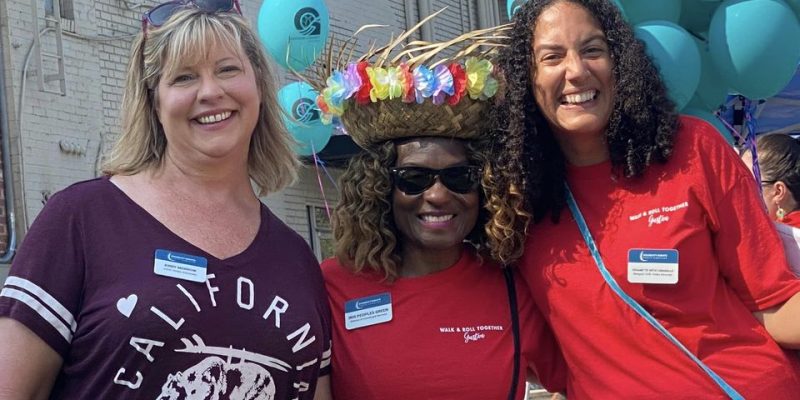 Kirby Morrow, Iris Green and Vivianette Ortiz Caraballo